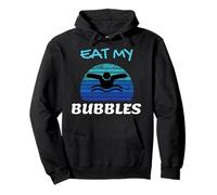 Eat My Bubbles Kid Funny Swimming Swim Butterfly Pullover Hoodie