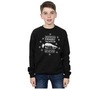 Eat My Dust Sweatshirt National Lampoon's Christmas Vacation Black 5-6 Years