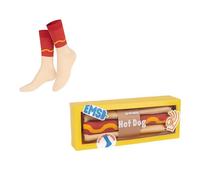 EAT MY SOCKS Chaussettes Originales et Amusantes-Design Hot Dog Original and Fun Socks, 36-42