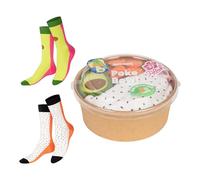 EAT MY SOCKS Chaussettes Originales et Amusantes-Design Poke Dish Original and Fun Socks, 36-42