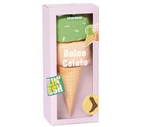 EAT MY SOCKS Novelty Unisex Adults One Size Ice Cream Socks - 1 Pair
