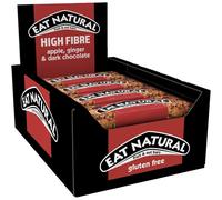 Eat Natural Apple, Ginger & Dark Chocolate Fruit & Nut Bars 12 x 40g