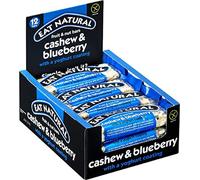 Eat Natural Yoghurt Coated Bars – Cashew & Blueberry – 45 g x 12 (540 g)