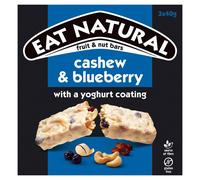 Eat Natural Cashew & Blueberry Fruit & Nut Bars 3 x 40g