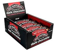 EAT NATURAL Dark Chocolate Cranberry and Macadamia Bar 45g (PACK OF 12)