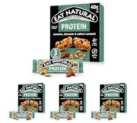 Eat Natural Energy Protein Packed Salted Caramel 120g (Pack of 4)