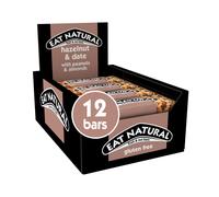 Eat Natural Hazelnut & Date with Peanuts & Almonds Fruit & Nut Bars 12 x 40g