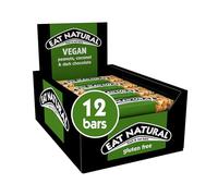 Eat Natural Vegan Peanuts, Coconut & Dark Chocolate Fruit & Nut Bars 12 x 40g