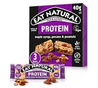 Eat Natural Protein Maple Syrup, Pecans & Peanuts Fruit & Nut Bars 3 x 40g