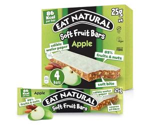 Eat Natural Soft Fruit Bars Apple 4x 25g
