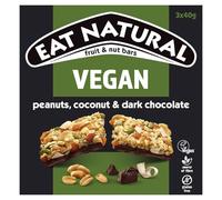 Eat Natural Vegan Peanuts, Coconut & Dark Chocolate 3x40G