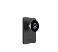 Eat No Sleep Rave Repeat 90s Techno EDM Music Festival Raver PopSockets PopWallet for MagSafe