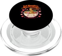 Eat Noodles Not Feelings Kawaii Ramen PopSockets PopGrip for MagSafe
