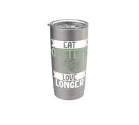 Eat Oysters Love Longer Oyster Stainless Steel Insulated Tumbler