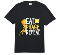 Eat Phage Repeat - Bacteriophage Comfort Colors Adult Heavyweight T-Shirt