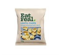 Eat Real Eat Real Lentil Chips Salted 18g