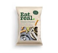 Eat Real Eat Real Veggie Straws Sea Salt Black Pepper 110g