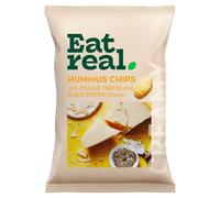 Eat Real Hummus Chips Italian Cheese & Black Pepper 110g