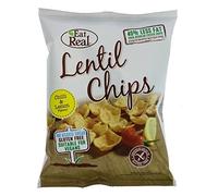 Eat Real | Lentil Chilli & Lemon Chips | 9 x 40g