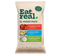 Eat Real Lentil Chips Multipack - Salted 5 Pack x18g（total 90g)