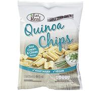 Eat Real Quinoa Cream and Chive Chips 30 g (Pack of 12)
