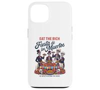 Eat Rich Day of the Dead - Anti-Greed Social Justice Case for iPhone 13