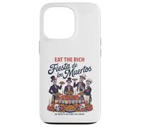 Eat Rich Day of the Dead - Anti-Greed Social Justice Case for iPhone 13 Pro
