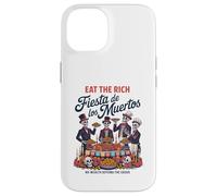 Eat Rich Day of the Dead - Anti-Greed Social Justice Case for iPhone 14