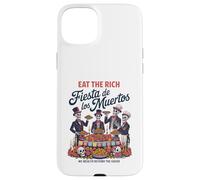 Eat Rich Day of the Dead - Anti-Greed Social Justice Case for iPhone 15 Plus
