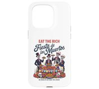 Eat Rich Day of the Dead - Anti-Greed Social Justice Case for iPhone 15 Pro