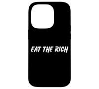 Eat Rich Protest Raised Fist Case for iPhone 14 Pro