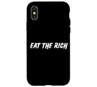 Eat Rich Protest Raised Fist Case for iPhone X/XS