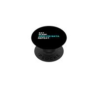 Eat Sleep Analyze Data Repeat Funny Analyst Slogan Saying PopSockets Adhesive PopGrip