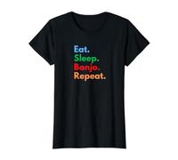 Eat Sleep Banjo Repeat for Banjo Players and Lovers Value Graphic T-Shirt
