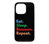 Eat Sleep Bassoon Repeat for Bassoon Players and Lovers Case for iPhone 13 Pro