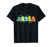 Eat Sleep Bathe Repeat Funny Frog Routine Value Graphic T-Shirt