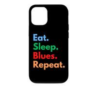 Eat Sleep Blues Repeat for Blues Music Lovers Case for iPhone 12/12 Pro
