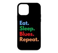 Eat Sleep Blues Repeat for Blues Music Lovers Case for iPhone 12 mini