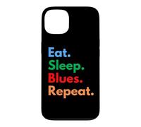 Eat Sleep Blues Repeat for Blues Music Lovers Case for iPhone 13