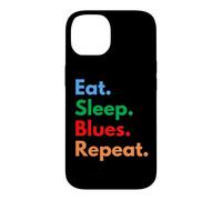 Eat Sleep Blues Repeat for Blues Music Lovers Case for iPhone 14