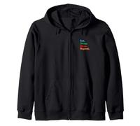 Eat Sleep Blues Repeat for Blues Music Lovers Zip Hoodie
