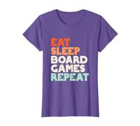 Eat Sleep Board Games Repeat Funny Board Game Player Retro T-Shirt