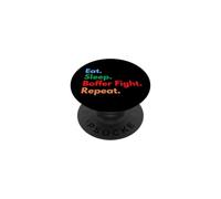 Eat Sleep Boffer Fight Repeat for Boffer Fighters and Lovers PopSockets Adhesive PopGrip
