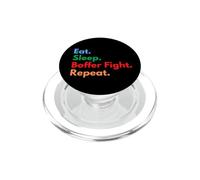 Eat Sleep Boffer Fight Repeat for Boffer Fighters and Lovers PopSockets PopGrip for MagSafe