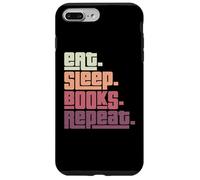 Eat Sleep Books Repeat Reader Bookworm Reading Lover Case for iPhone 7 Plus/8 Plus