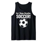 Eat Sleep Breathe Soccer Tank Top