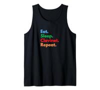 Eat Sleep Clavinet Repeat for Clavinet Players and Lovers Tank Top