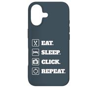 Eat, Sleep, Click, Repeat Photography Stuff for Photographer Case for iPhone 17