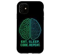 Eat. Sleep. Code. Repeat. Programmer Life Case for iPhone 11