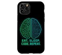 Eat. Sleep. Code. Repeat. Programmer Life Case for iPhone 11 Pro